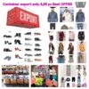 Clothing and Footwear export Europe - Container