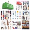 Clothing and Footwear export Europe - Container
