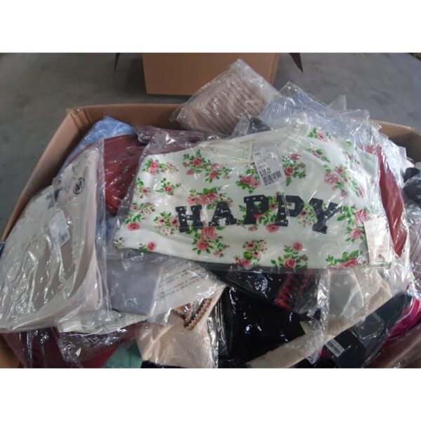 Clothing and Footwear export Europe - Container