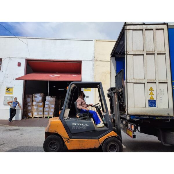 Clothing and Footwear export Europe - Container