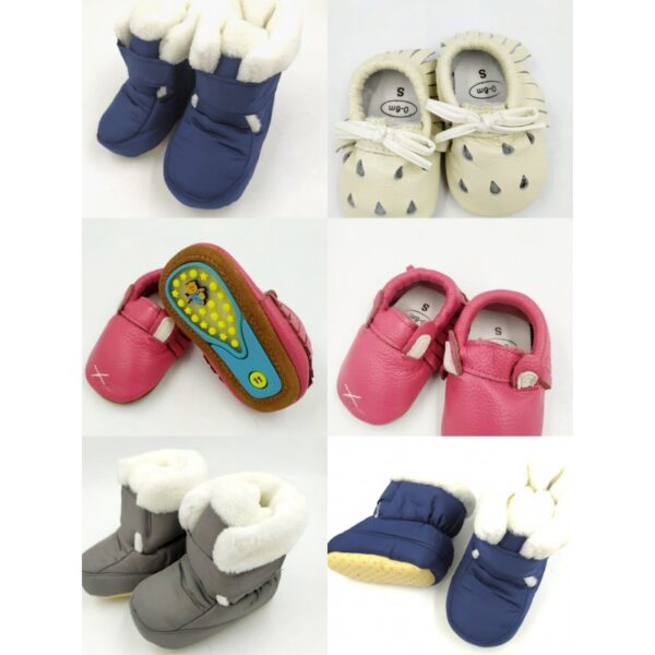 Wholesale Baby Shoes Lot – 50 New Mixed Pairs