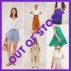 Women's summer clothing mix European brands