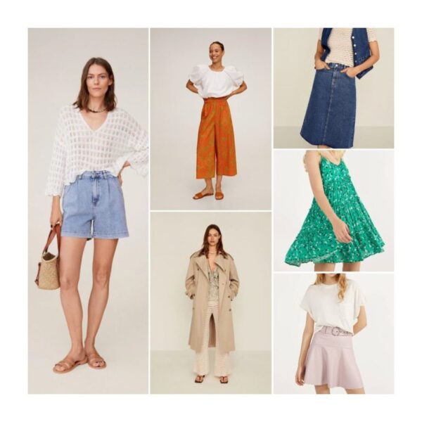 Women's summer clothing mix European brands