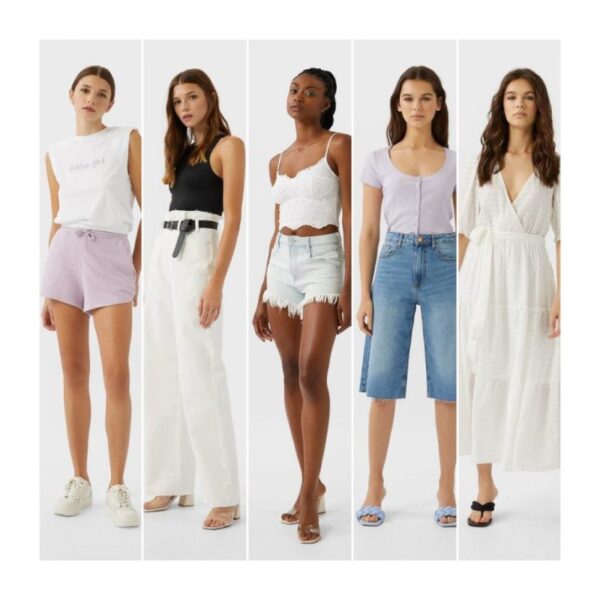 Women's summer clothing mix European brands