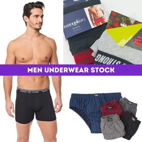 Wholesale Men's Underwear Assortment Lot