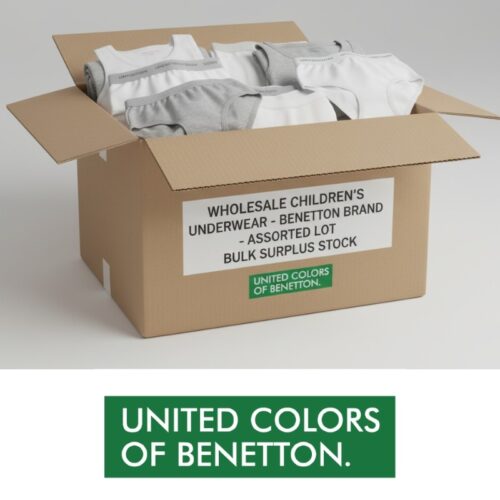 Wholesale Kids’ Underwear Lot – Benetton Cotton Shirts & Briefs