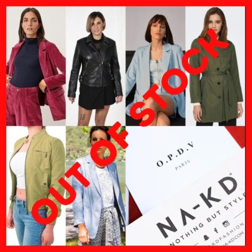 Women's Jackets Wholesale Lot | Variety of Styles and Sizes.