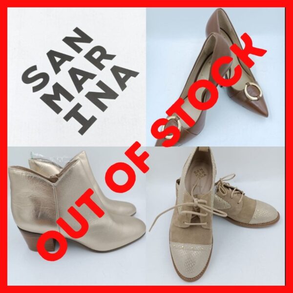 San Marina Women's Shoes Wholesale Lots