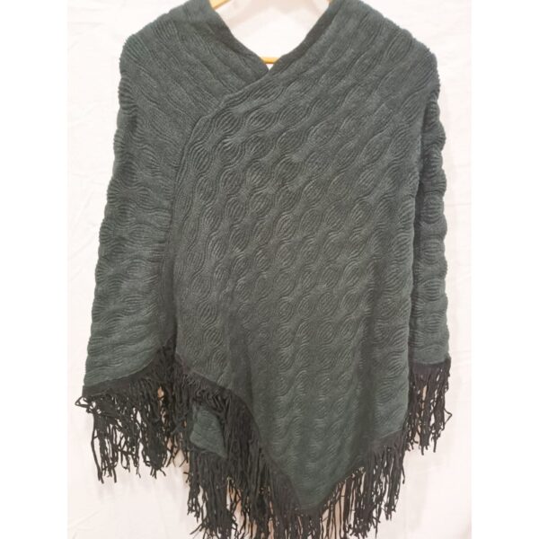 Wholesale Women's Ponchos - Lot of Knitted Wool Ponchos