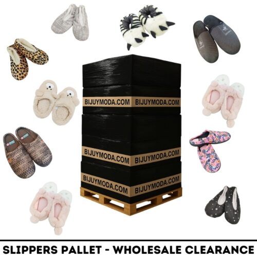 Clearance Pallet – Wholesale Slippers Lot