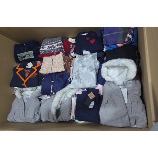 New Kids Clothing Pallet Mixed Brands – 300 pcs Grade A