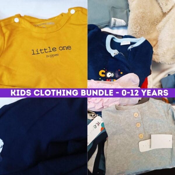 New Kids Clothing Pallet Mixed Brands – 300 pcs Grade A