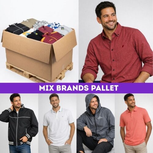Men’s Clothing Pallet Wholesale – Assorted European Brands