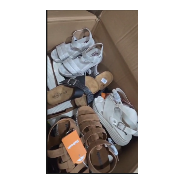 New Women’s Sandals Wholesale Lot – 100 Assorted Pairs