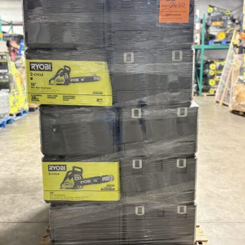 RYOBIChainsawPALLET – LOT ID: 200126 – AS-IS Untested Customer Returns
