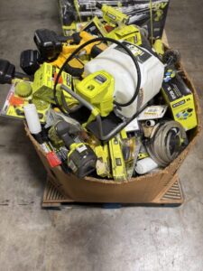 PRESSURE WASHING ACCESSORIES PALLET – LOT ID: 240126 – AS-IS Untested Customer Returns