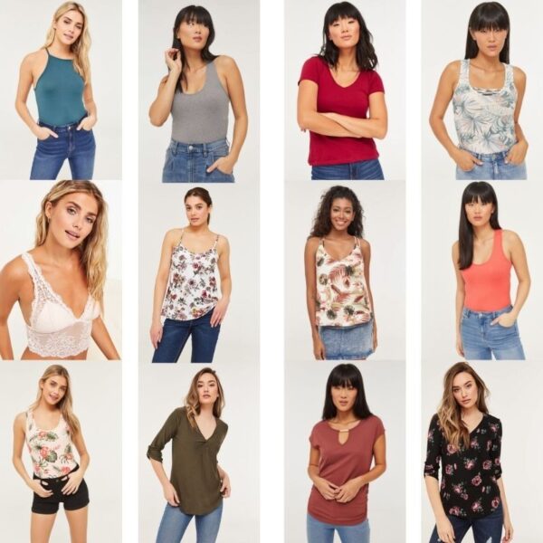 Ardene mix women's t-shirts and crop tops