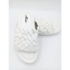 Women's braided shovel sandals