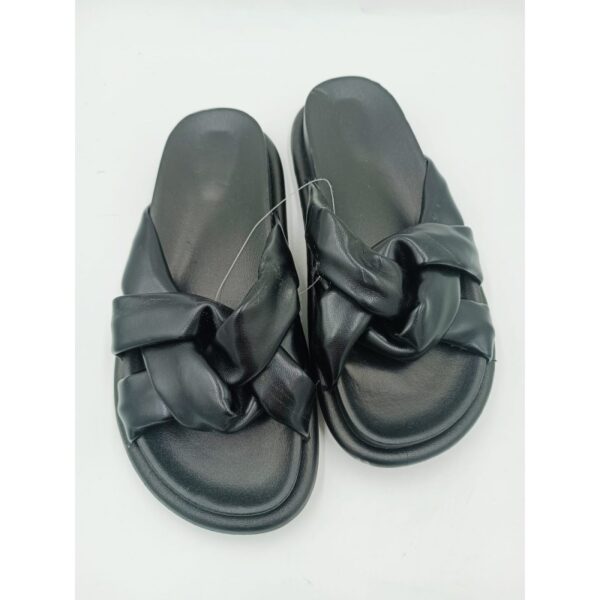 Women's braided shovel sandals
