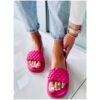 Women's braided shovel sandals
