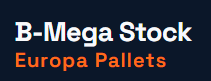 B-Mega Stock Europa Pallets