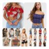 Shakira women's crop tops