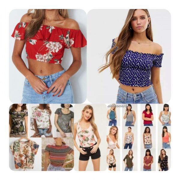 Shakira women's crop tops