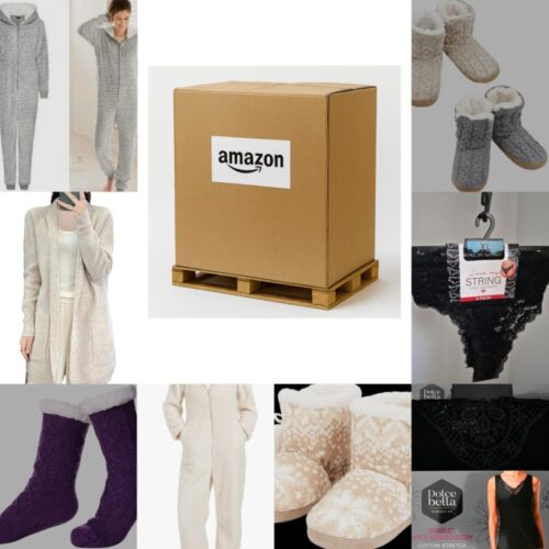 Amazon Textile Lot – Box Pallet with 300 New Women's Garments