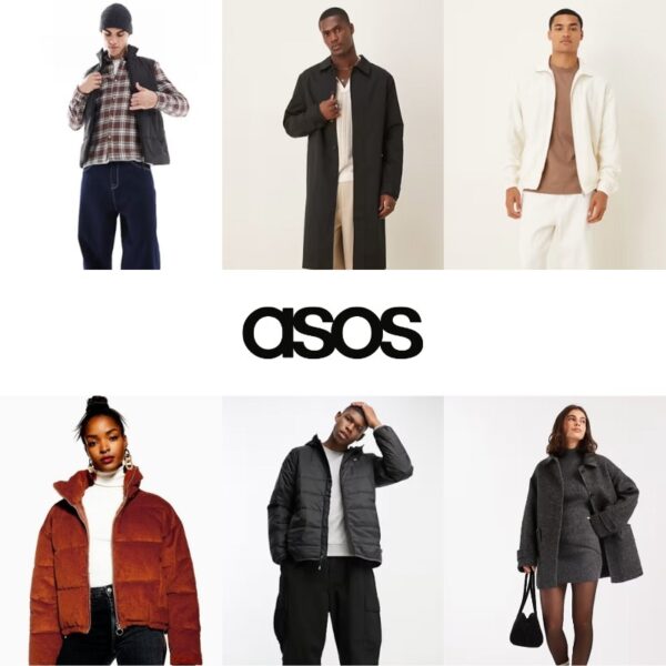 ASOS Winter 2025 Wholesale Lot – 235 New Bagged Garments