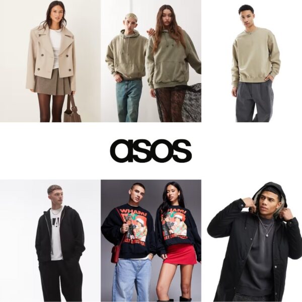 ASOS Winter 2025 Wholesale Lot – 235 New Bagged Garments