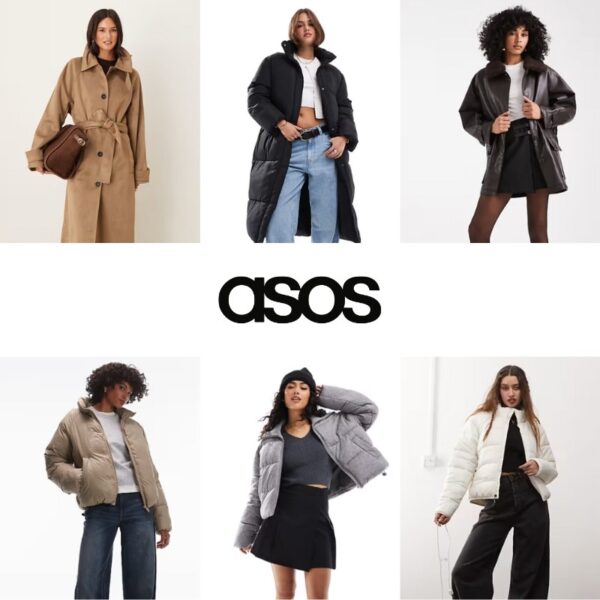 ASOS Winter 2025 Wholesale Lot – 235 New Bagged Garments