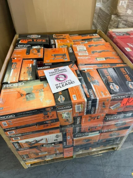 Milwaukee, Ryobi & Ridgid Power Tools Pallet
