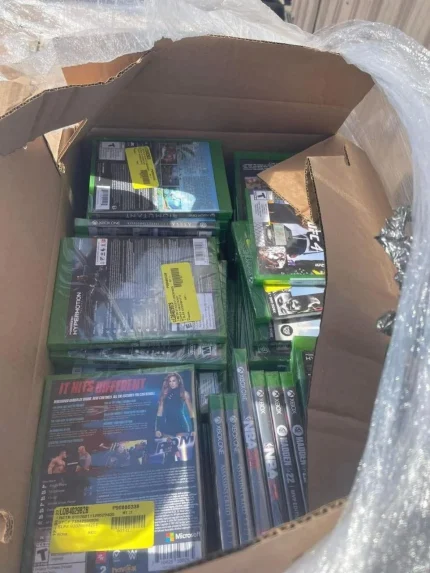 Video Games Pallet Bulk Game Collection