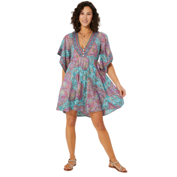 Wholesale Lot of Boho Beach Dresses – Caftan Style