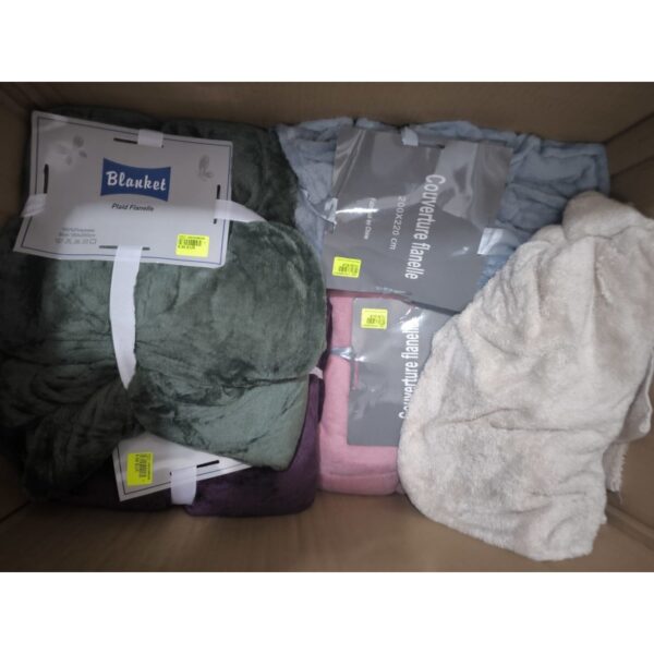 Wholesale Fleece Blanket Pallet – European Home Textiles