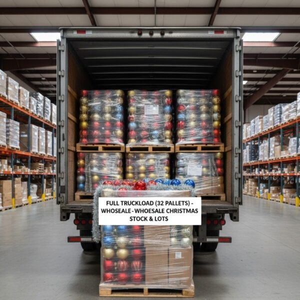 Wholesale Christmas Decoration Pallets – New Stock Clearance