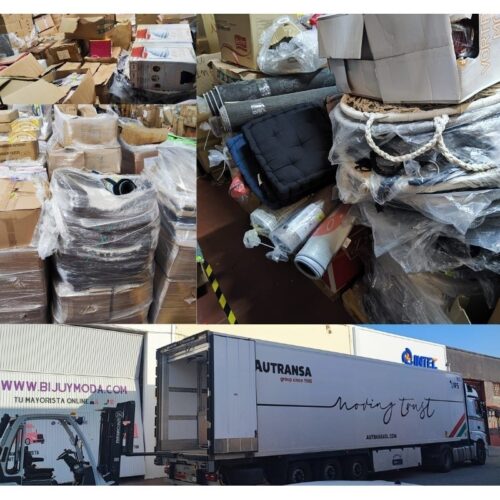 Wholesale Mixed Pallet – European Overstock Clearance Lot